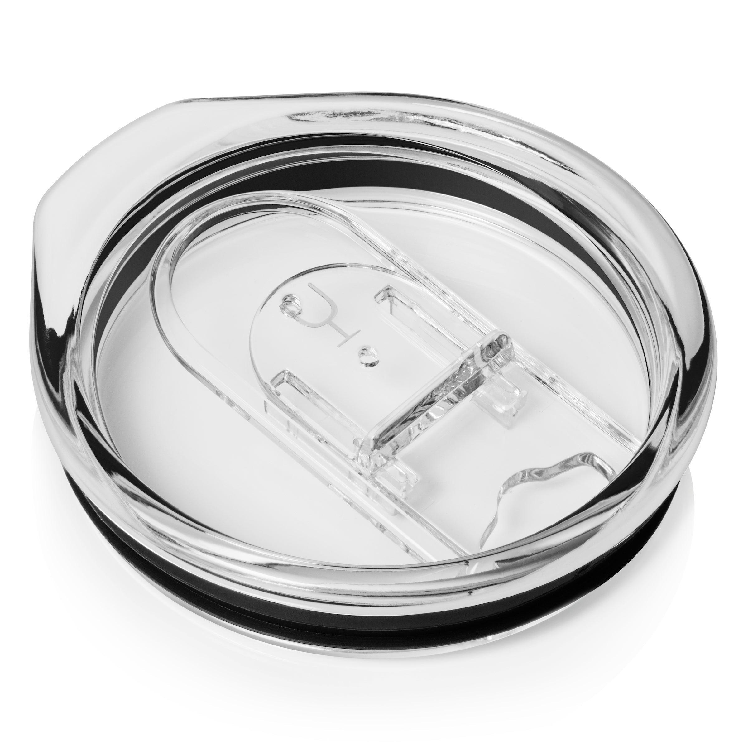 Uncork'd XL Non-BevLock TM | (Clear, Black and Purple) | 14oz Wine Glass - Party Ready