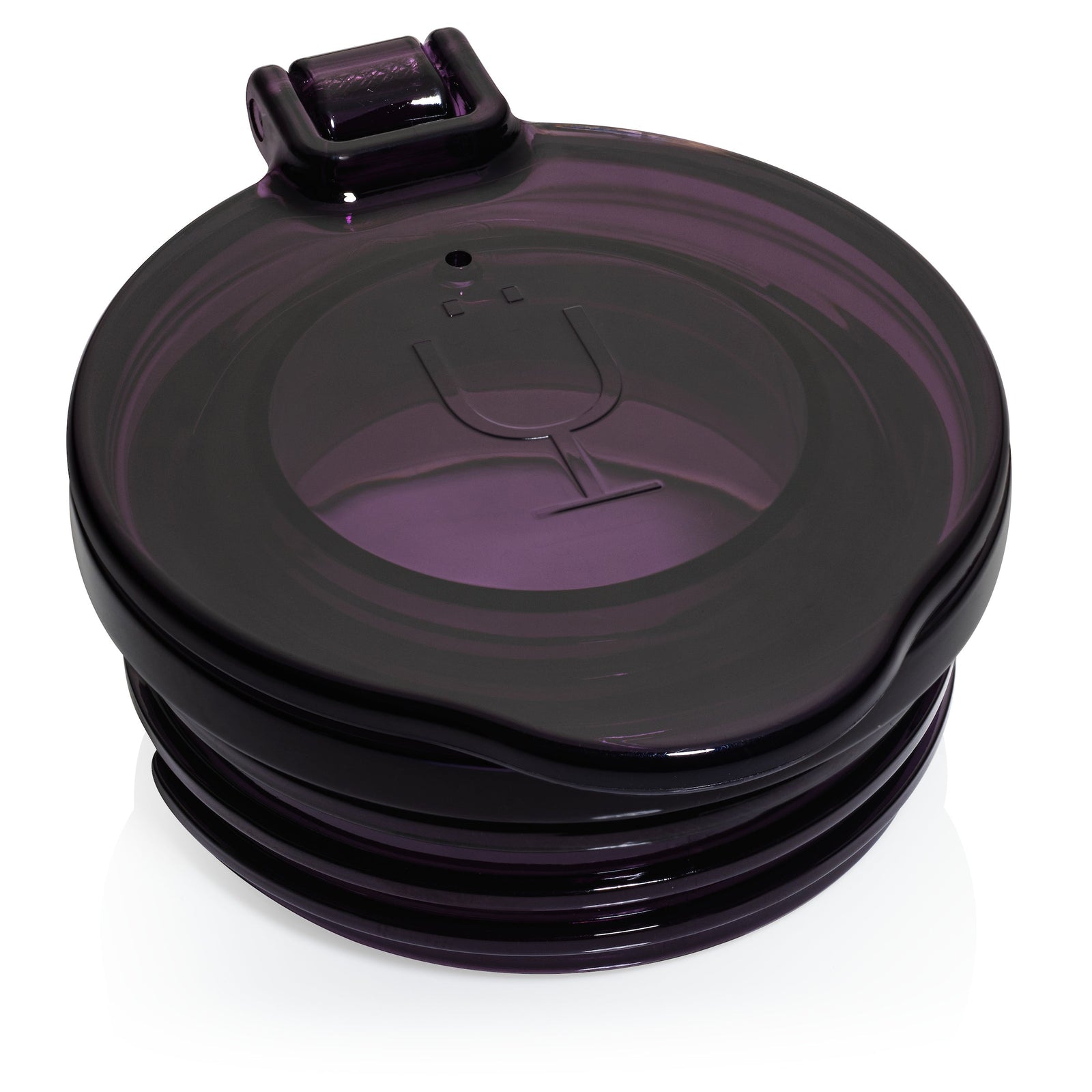 Champagne Flute Replacement Lids | (Clear, Purple & Black) - Easy Fit
