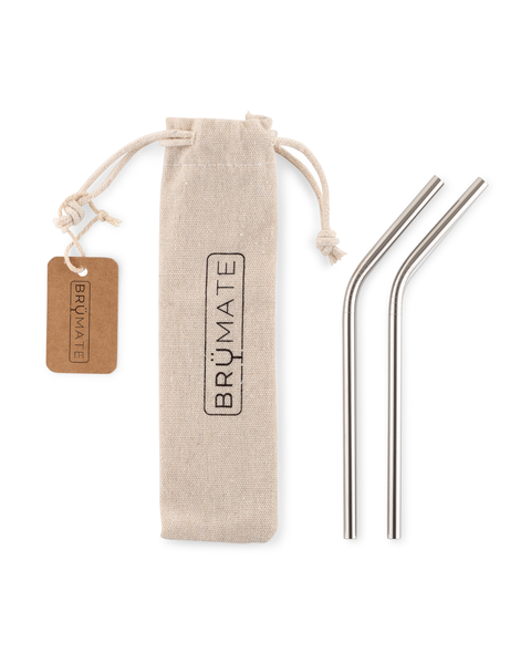 Stainless Steel Reusable Straws | Stainless | Small - Outdoor Chill