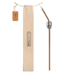 Winesulator TM Infinity Straw | Rose Gold - Weekend Chill