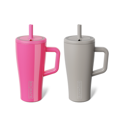 Era 20oz Bundle | Mocha & Neon Pink - Clean Daily