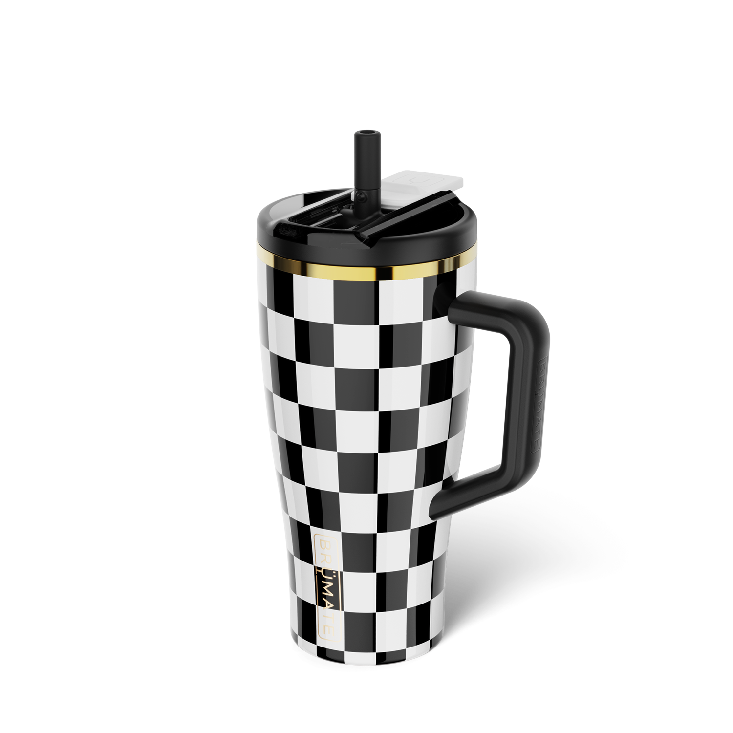 Era Flip 30oz | Black & White Checker - Clean Daily