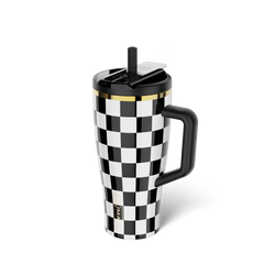 Era Flip 30oz | Black & White Checker - Clean Daily