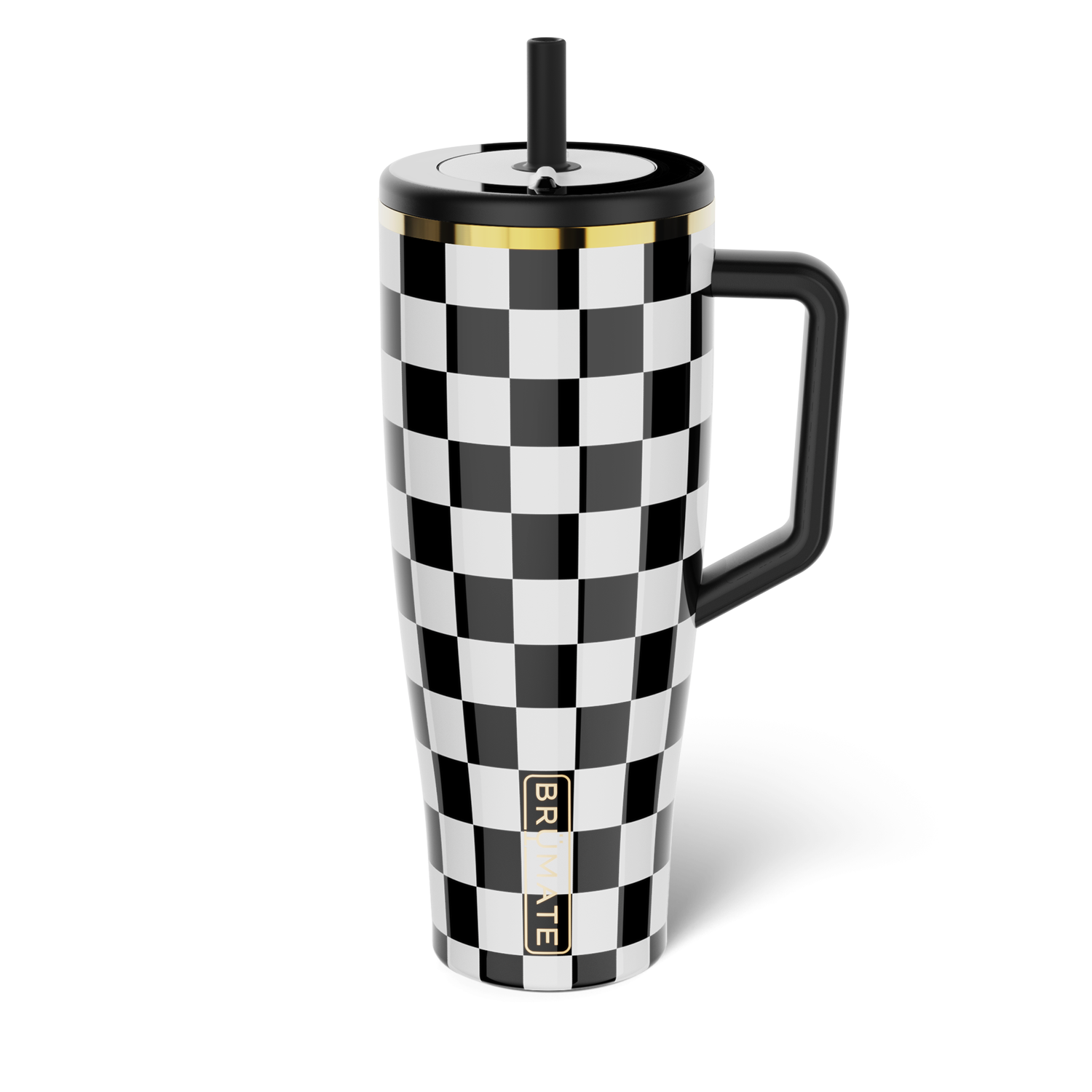 Era 40oz | Black & White Checker - Clean Routine