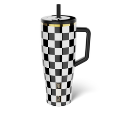 Era 40oz | Black & White Checker - Clean Routine