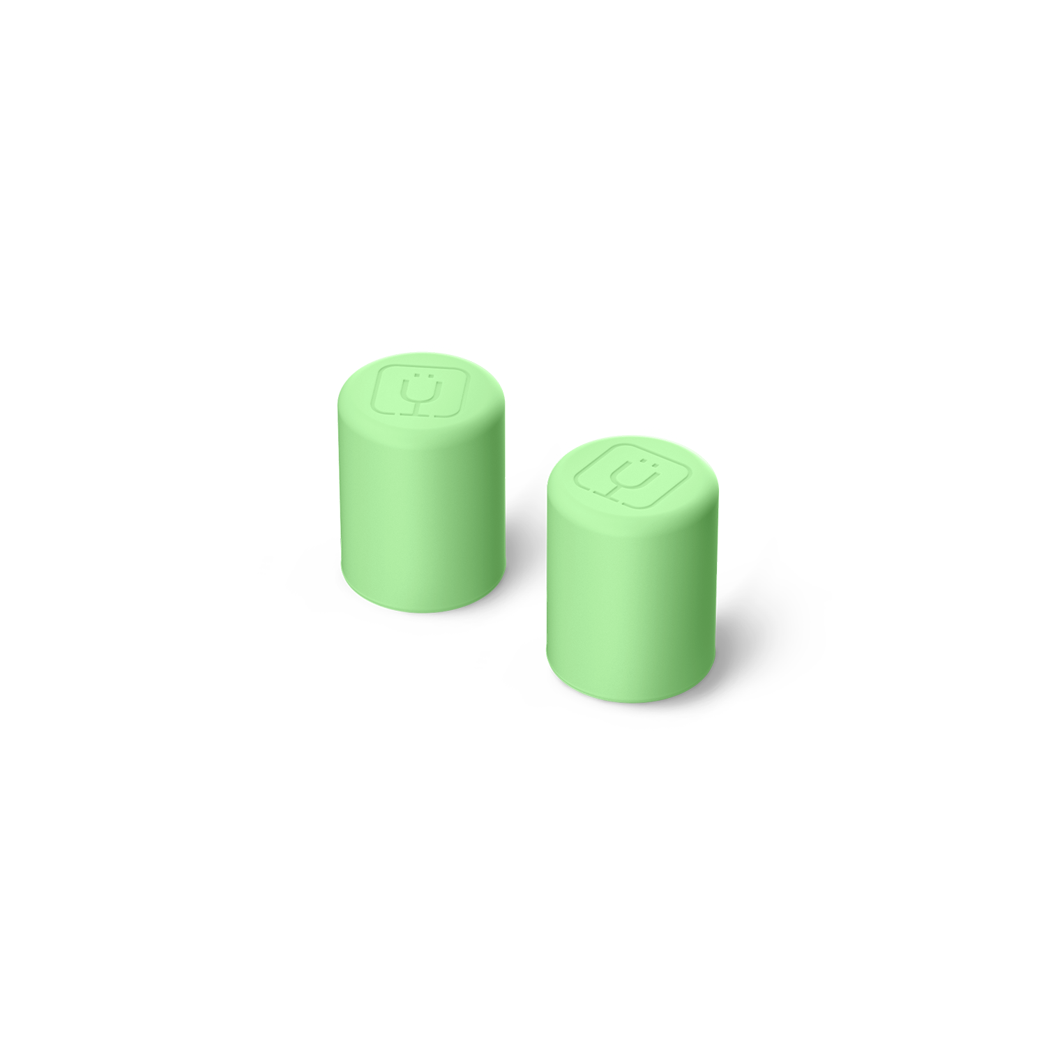 Magnetic Straw Cover | Kiwi | 2-Pack - Easy Refresh