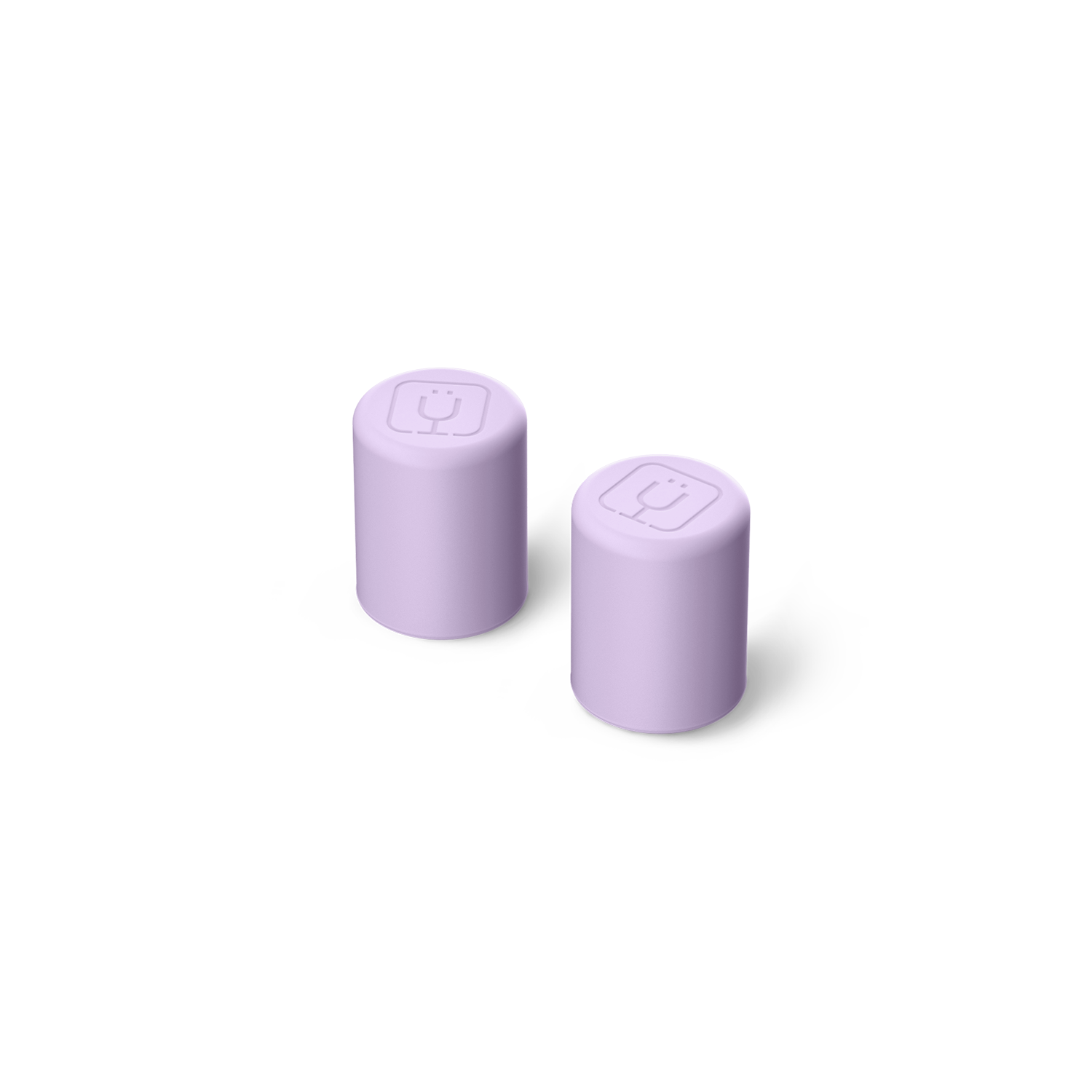 Magnetic Straw Cover | Lavender | 2-Pack - Daily Fit