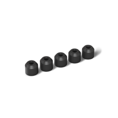 Paragon Replacement Mouth Piece - Black (Pack of 5) - Secure Fit