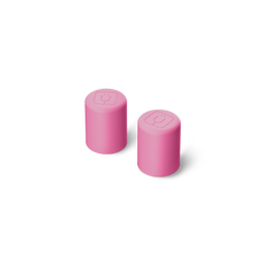 Magnetic Straw Cover | Pink Gingham | 2-Pack - Daily Seal