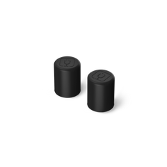 Magnetic Straw Cover | Black | 2-Pack - Secure Fit