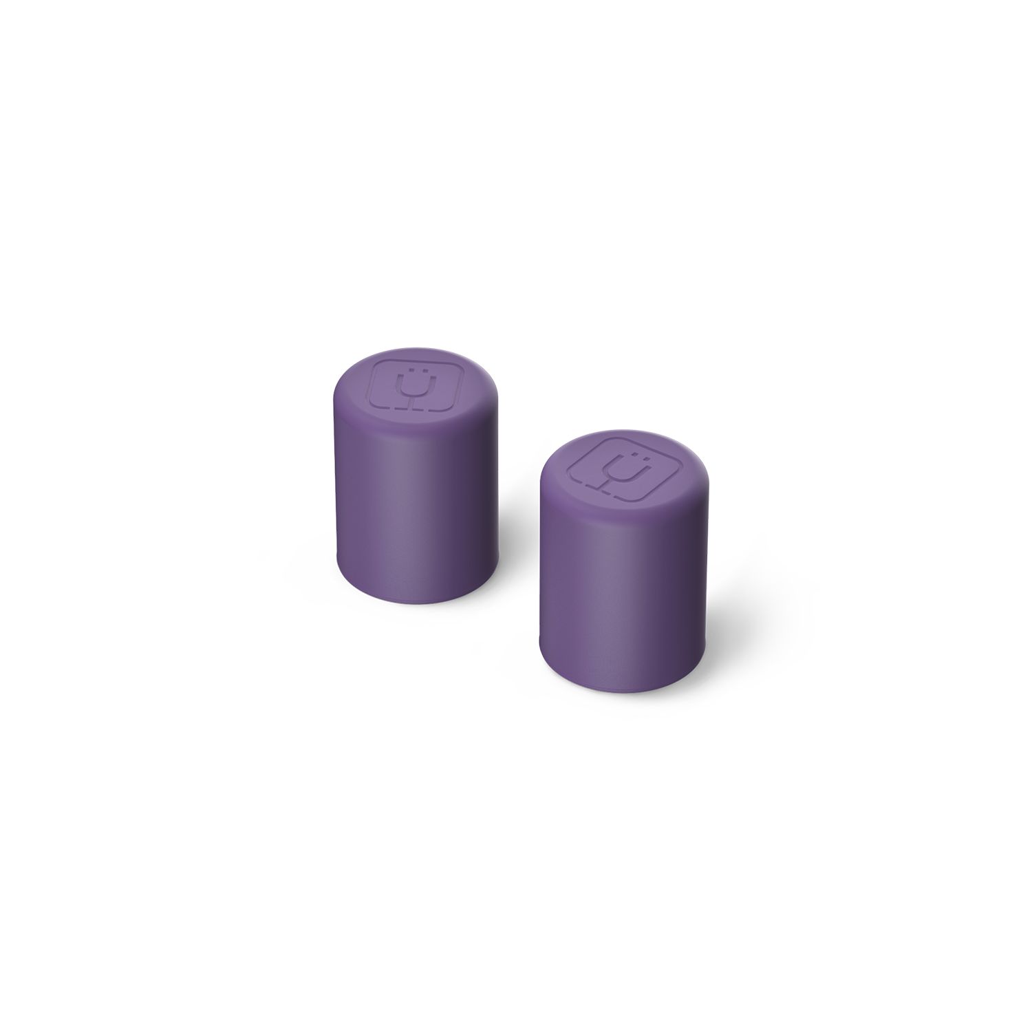 Magnetic Straw Cover | Dark Aura | 2-Pack - Secure Fit