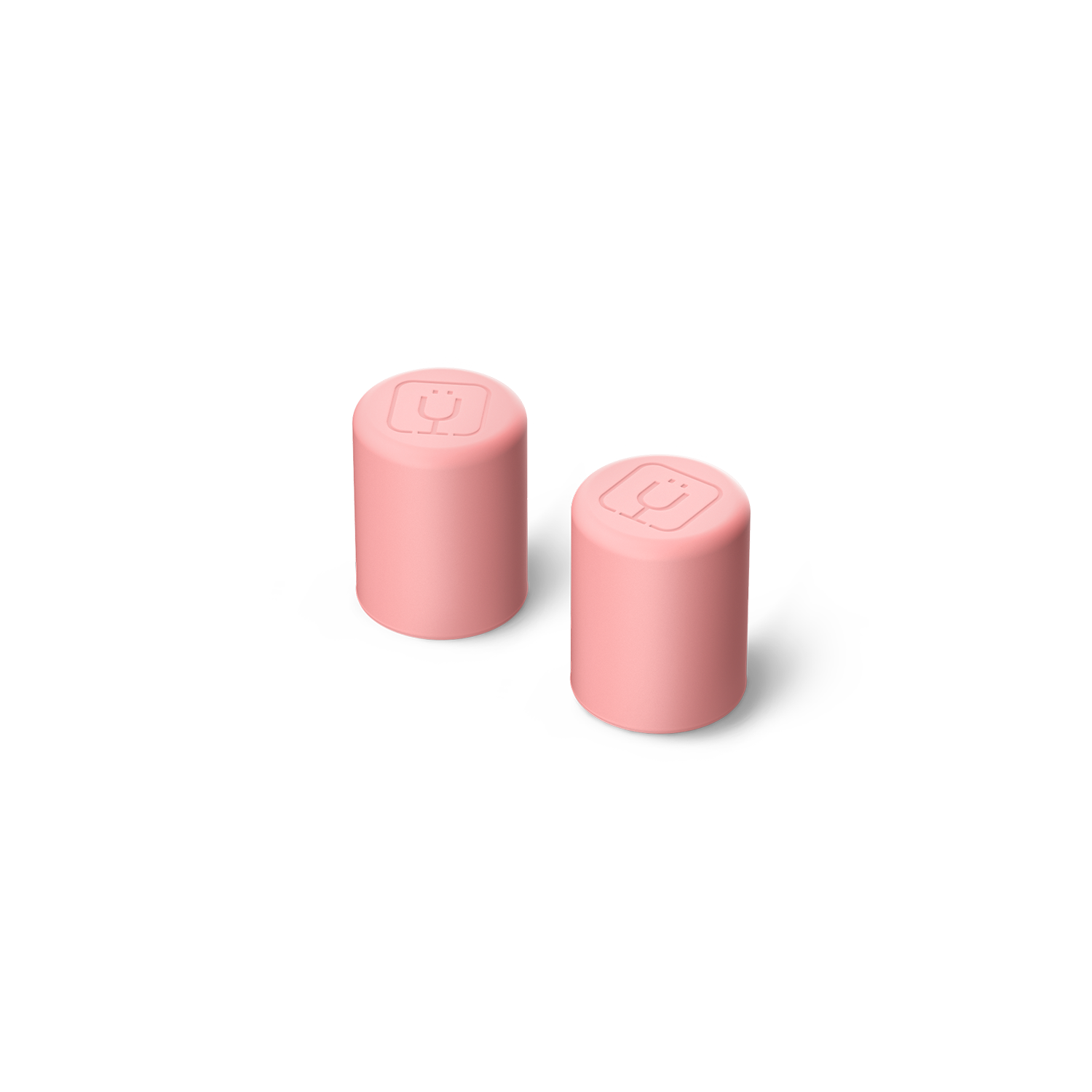 Magnetic Straw Cover | Guava | 2-Pack - Secure Fit