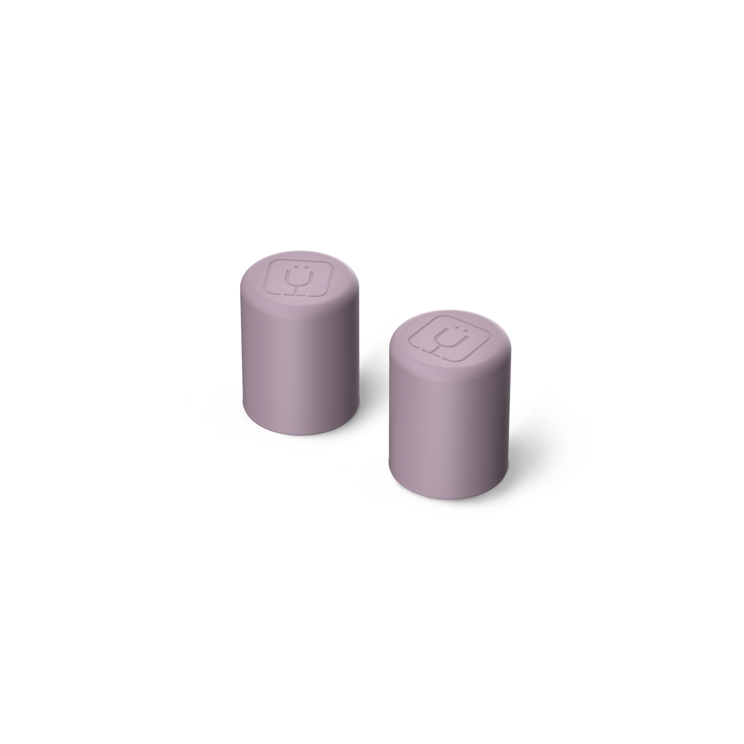 Magnetic Straw Cover | Lilac Dusk | 2-Pack - Secure Fit