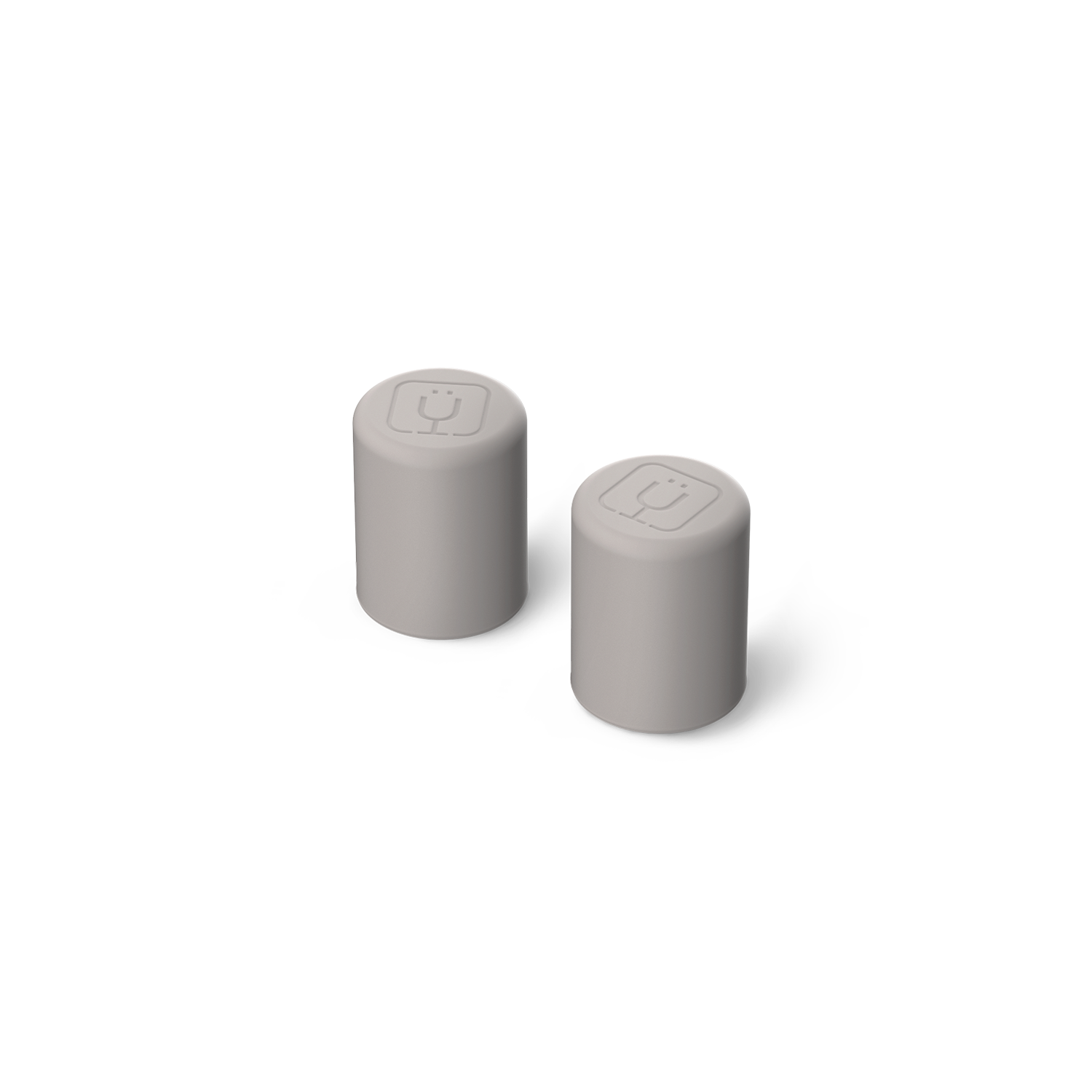 Magnetic Straw Cover | Mocha | 2-Pack - Daily Seal