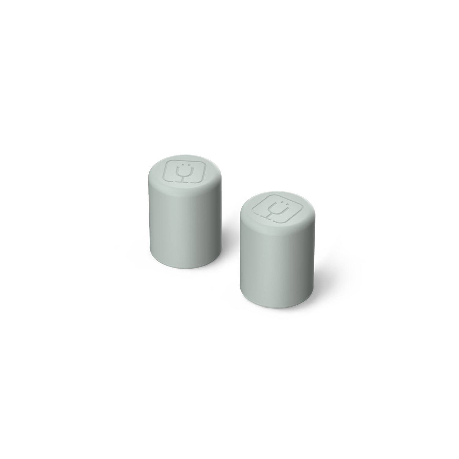 Magnetic Straw Cover | Sage | 2-Pack - Easy Refresh