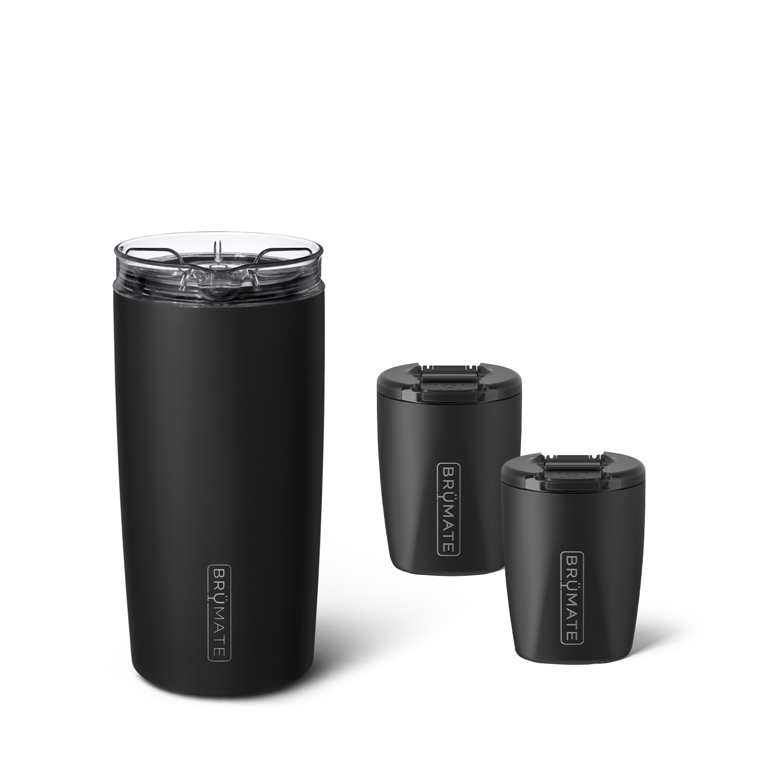 On The Rocks Bundle | Matte Black | 49/12oz - Clean Daily