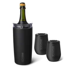 Bottle Chiller Bundle | Matte Black | 49/14oz - Clean Routine