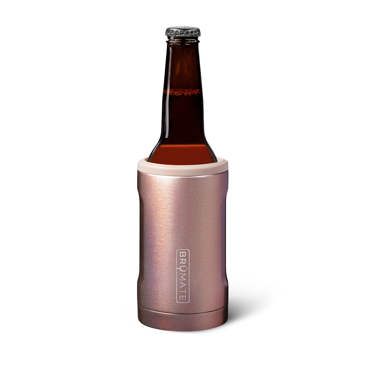 Hopsulator Bott'l | Glitter Rose Gold | 12oz Bottles - Daily Chill