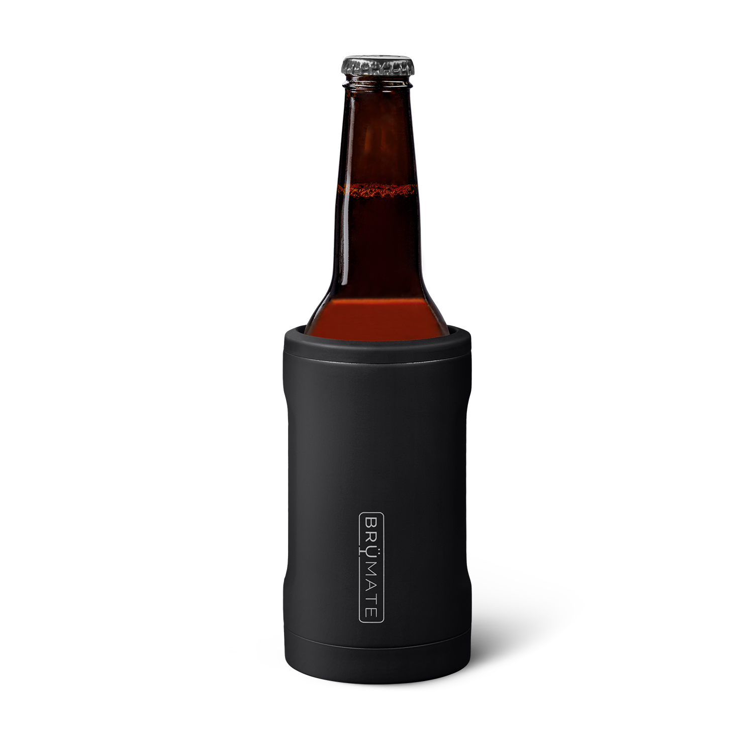 Hopsulator Bott'l | Matte Black | 12oz Bottles - Ready For Travel